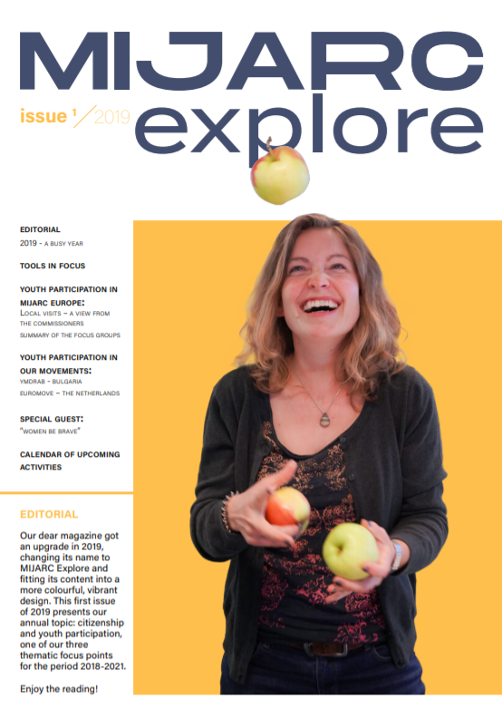 Cover MIJARC Explore Issue 1, 2019